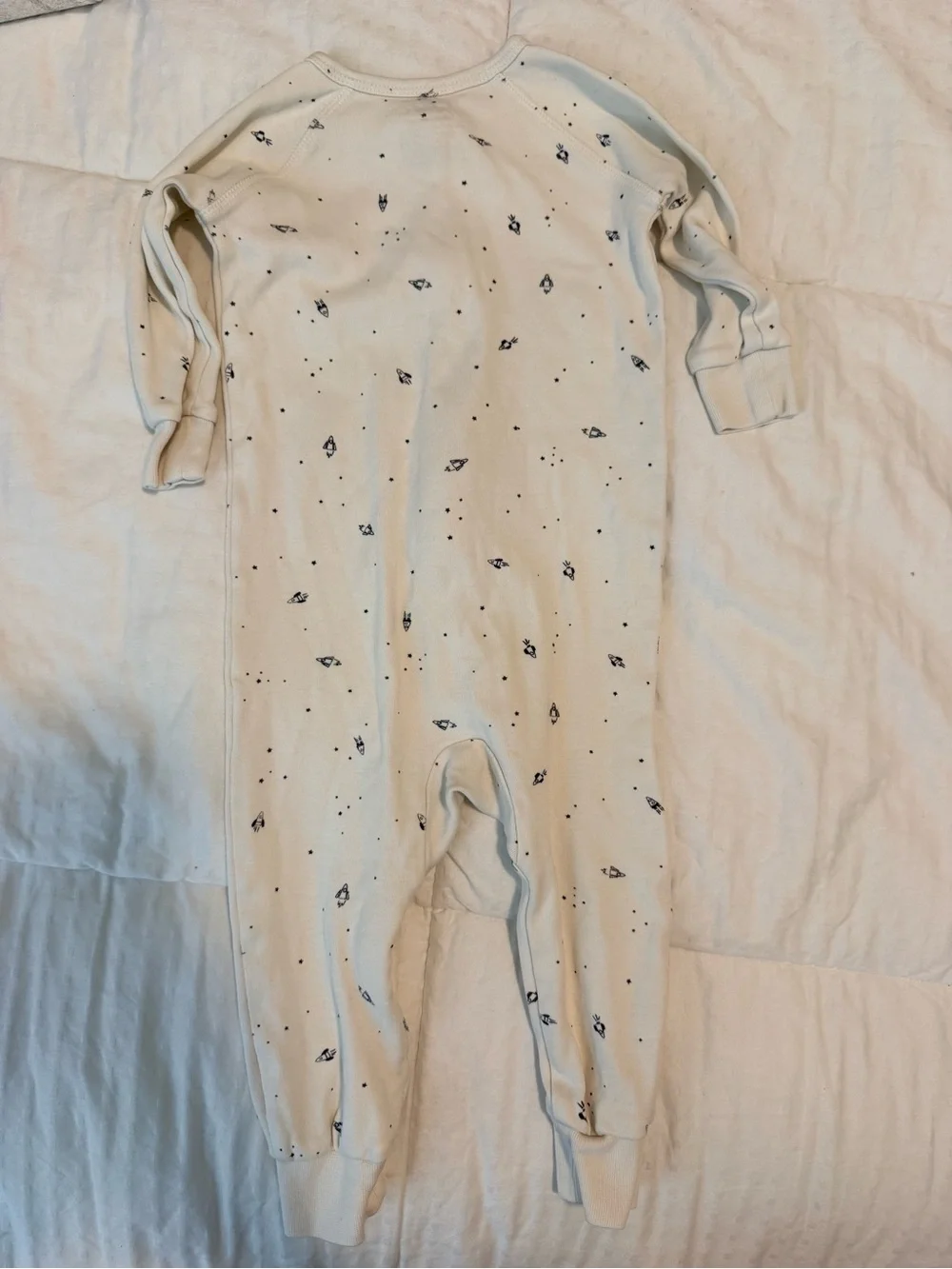 Pehr cream zip